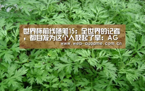 世界杯前线随笔15:全世界的记者,都自发为这个人鼓起了掌:AG真人官网(图2) AG真人